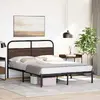Каркас кровати VidaXL 4100306 дуб 142×196×100 см Photo 4