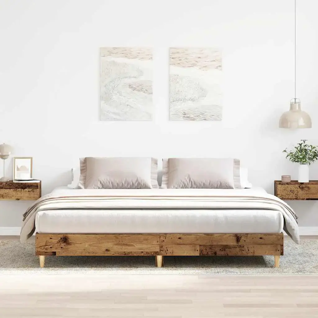 Каркас кровати VidaXL 3328706, 2,03×2,03 м Photo 2