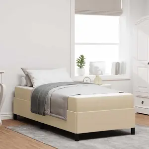 Каркас кровати VidaXL 100 x 200 см, светло-зелёно-серый вельветовый тканевый