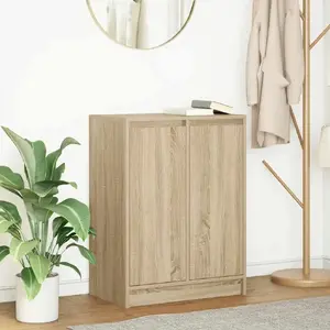 Комод VidaXL Sonoma Oak 57x34x76 см клееная древесина