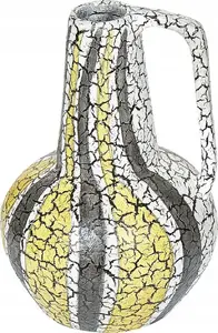 Dekoratīvs terakotas vāze Beliani MALAKKA 34 cm daudzkrāsaina