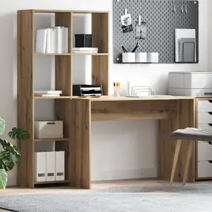 Письменный стол VidaXL Dąb Artisan 138,5 x 55 см — VidaXL 3337256