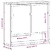 Тумба с раковиной VidaXL 849260 Photo 12