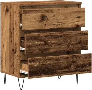 Buffet sideboard VidaXL model 863495 – solid wood, compact storage unit