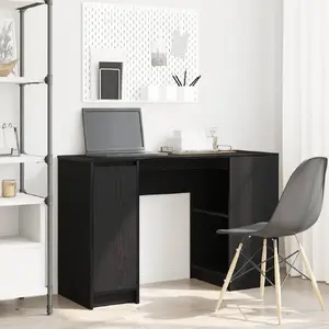 Rakstāmgaldiņš VidaXL 120 cm x 42 cm melns — modelis 861815