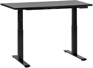 Desk Beliani Destines Czarne 120 cm x 72 cm — Beliani Desks, Black 120×72 cm