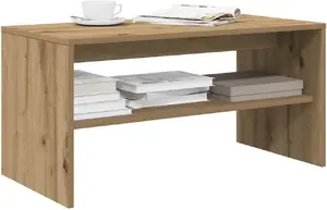 Тумба под TV VidaXL модель 859117, отделка дуб artisan, 80x40x40 см, древесно-стружечный материал