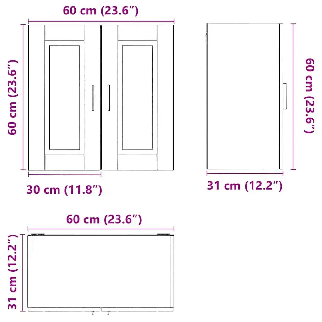 Шкаф для кухни/столовой VidaXL 854065 Photo 11