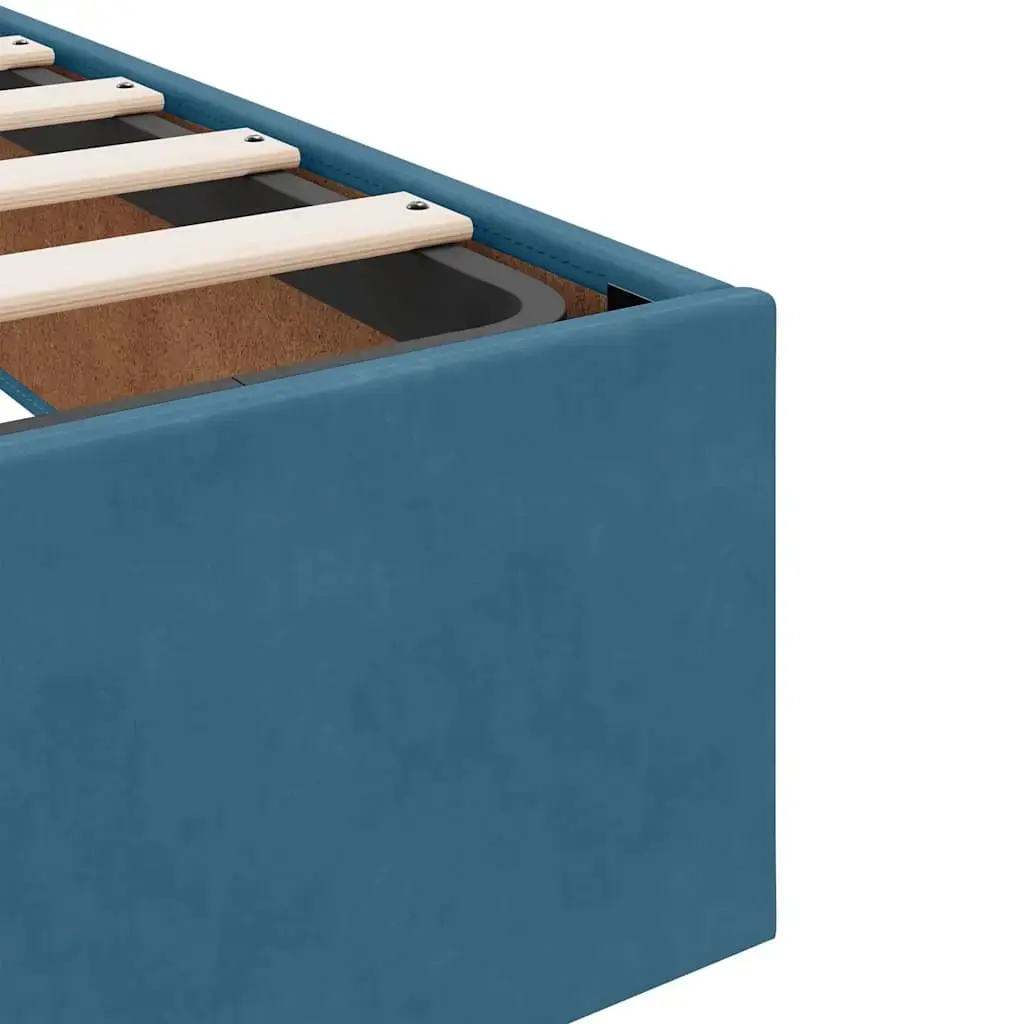 VidaXL bed frame 3310959 — 120x2.03 m, blue Photo 9