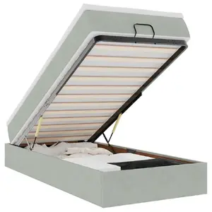Кровать VidaXL 3311189 — 1400×2030 мм, высота 235 мм, грузоподъёмность 280 кг