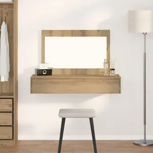 Туалетный стол VidaXL Lite из инженерного дуба 100 x 40 x 70 см