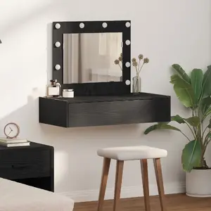 Туалетный стол VidaXL модель 865227, цвет черный дуб, 83 x 40 x 70 см