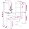 Набор мебели для спальни VidaXL 3329181 Photo 12