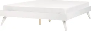 Кровать Beliani BERRIC 160 x 200 см белая