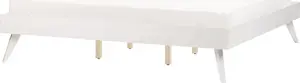 Кровать Beliani BERRIC 180 x 200 см белая — двуспальная кровать