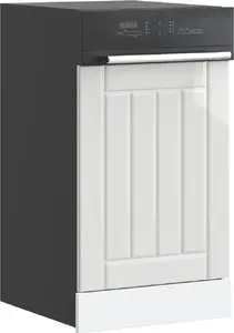 Kitchen dishwasher panel VidaXL Lucca white — wood-based material, model 853889