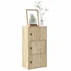 Bookcase VidaXL 860366, oak, 400×240×770 mm Photo 2