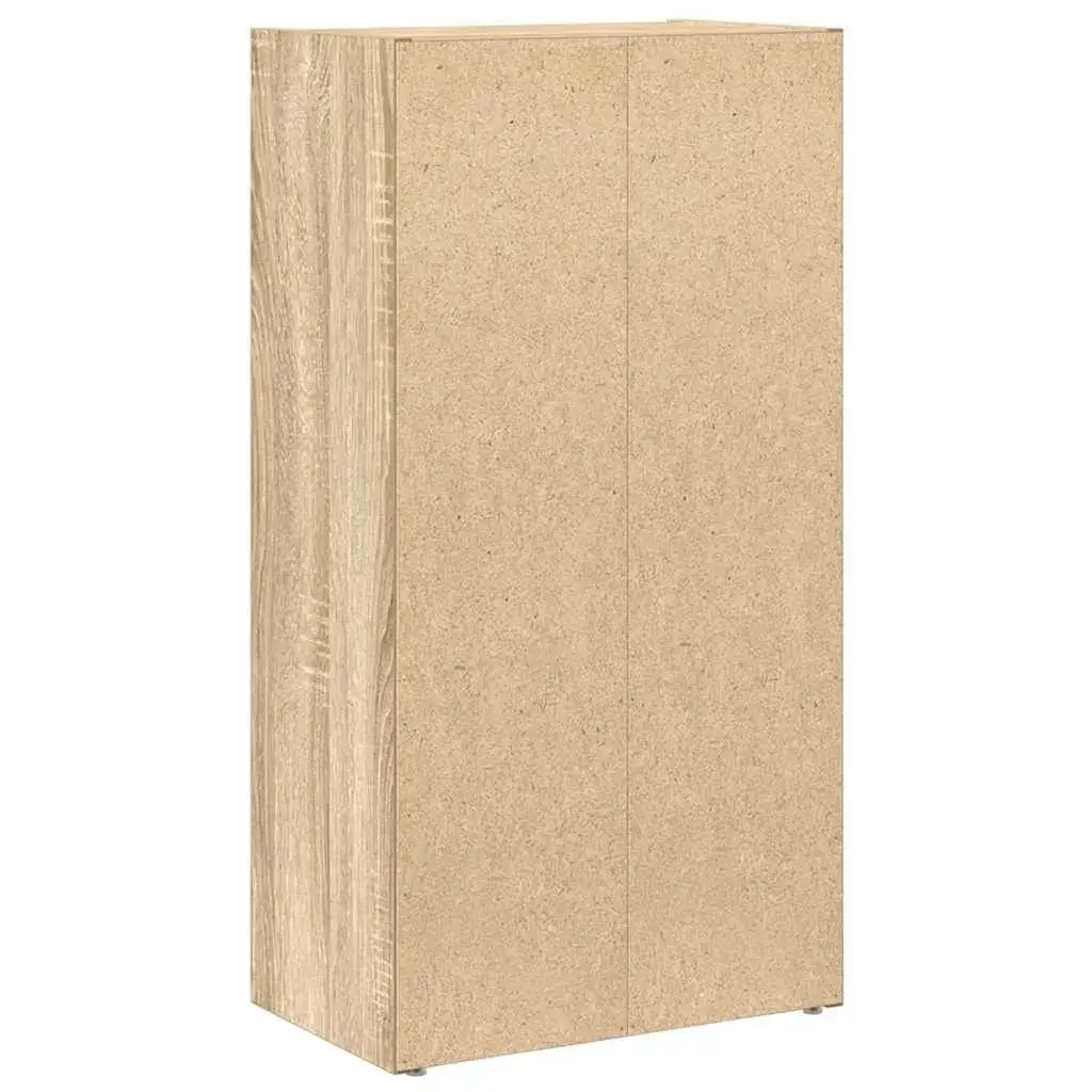 Bookcase VidaXL 860366, oak, 400×240×770 mm Photo 7
