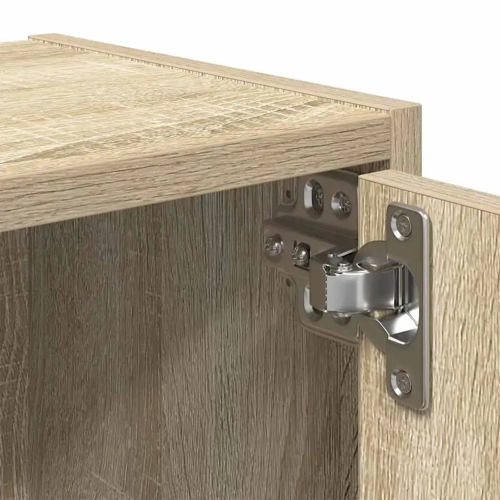 Bookcase VidaXL 860366, oak, 400×240×770 mm Photo 9