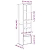 VidaXL bookcase 860352 Photo 10