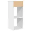 Bookcase VidaXL 860274, white wood, 340×310×800 mm Photo 6