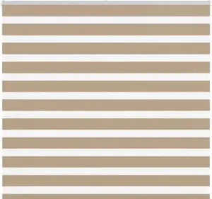Roller Zebra Blind VidaXL 155x150 cm, fabric width 150.9 cm, polyester