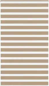 Roller zebra blind VidaXL 125 x 230 cm, fabric width 120.9 cm, polyester