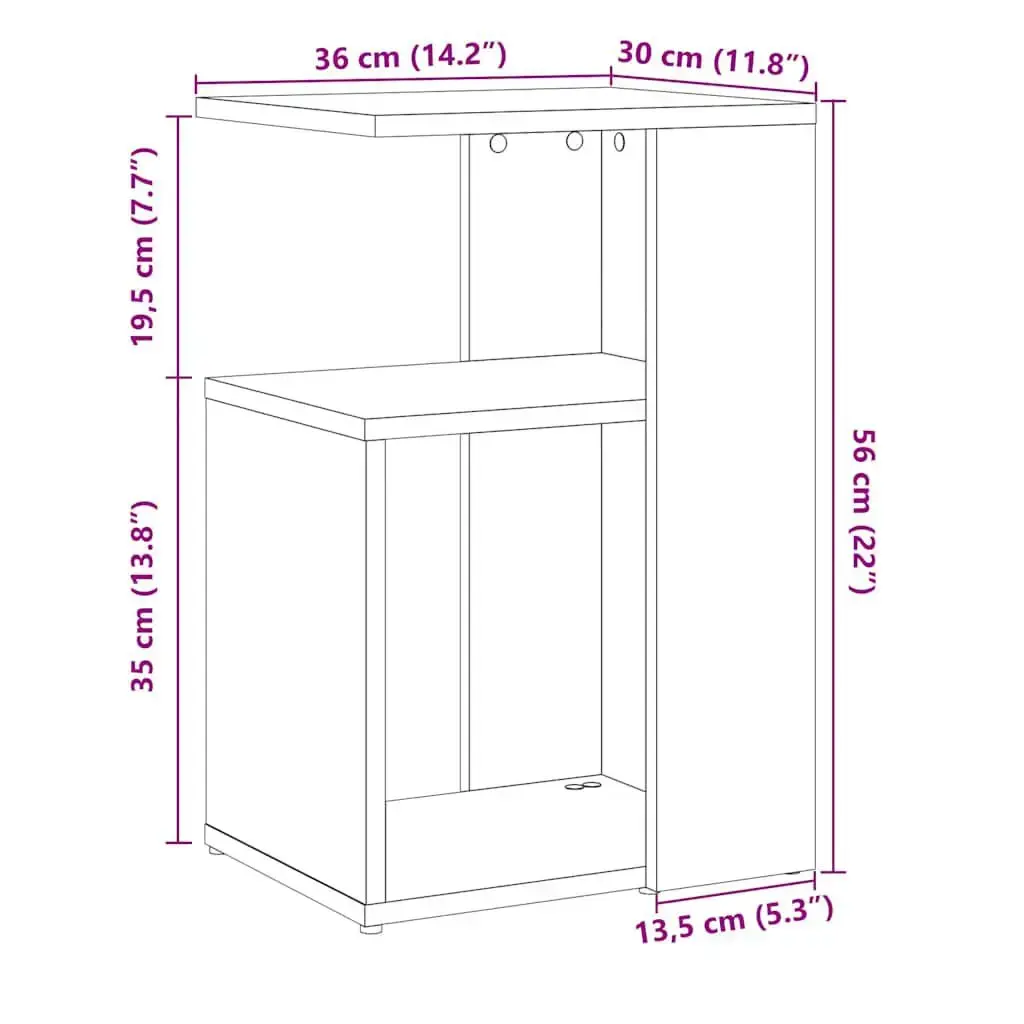 VidaXL 856560 coffee/side/end table Photo 9