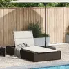 Уличное шезлонговое кресло VidaXL 4104203 Photo 2