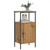 Nightstand VidaXL 857249 Oak set of 2 Photo 2