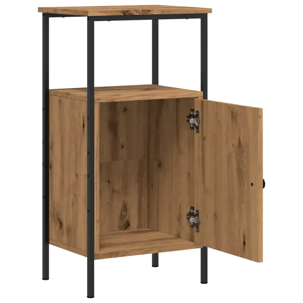 Nightstand VidaXL 857249 Oak set of 2 Photo 4