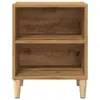 Nightstand VidaXL 856419 Oak, W400×D300×H500 mm Photo 4