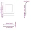 Шкаф для кухни/столовой VidaXL 853663 Photo 8