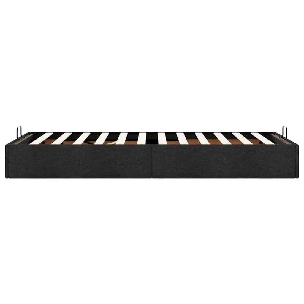 Каркас кровати VidaXL 3310849 — 90x203 см, чёрный Photo 7