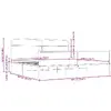Каркас кровати VidaXL 3318710 Photo 9