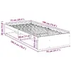 Sofa bed VidaXL 859250 Photo 10