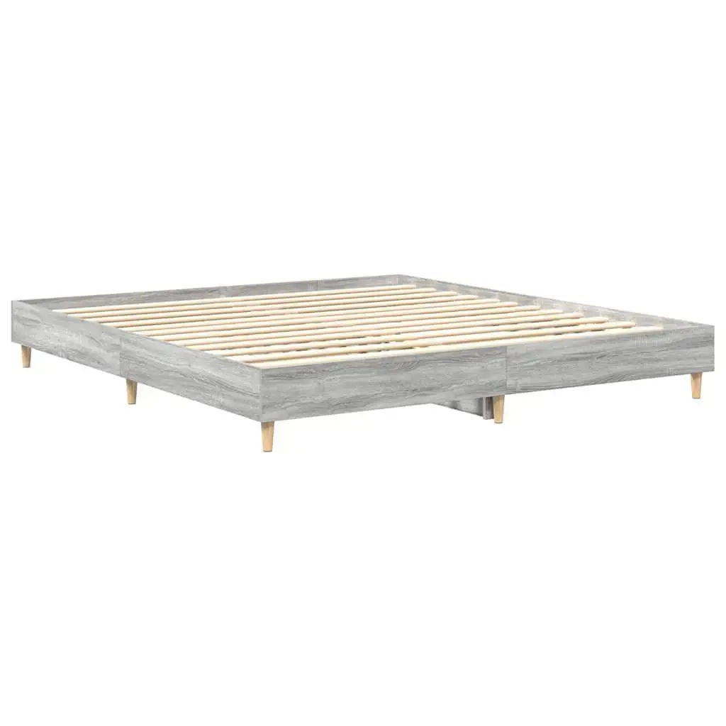 Каркас кровати VidaXL 3328704, 2,03×2,03 м, высота 25 см Photo 4