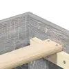 Каркас кровати VidaXL 3328704, 2,03×2,03 м, высота 25 см Photo 8