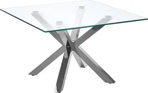 Glass coffee table Beliani STARLIGHT