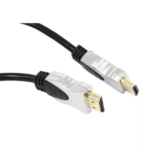 Omega OCHG14 HDMI kabelis 1,5 m HDMI Type A (Standard) 3 x HDMI Type A (Standard) Melns