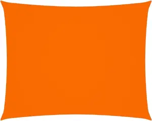 Saules aizsegs VidaXL taisnstūra dārza buras 5 x 6 m, Oxford audums, oranžs