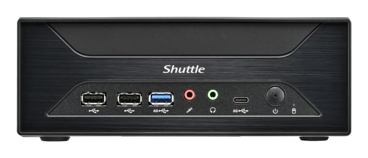 Shuttle XPC slim Barebone XH810 mini datora sagatave Photo 2