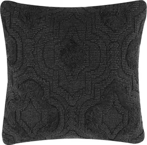 Decorative cushion Beliani PAIKA 45 x 45 cm gray