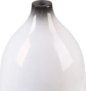 Dekoratīvs vāze Beliani BAEZA 36 cm, balta