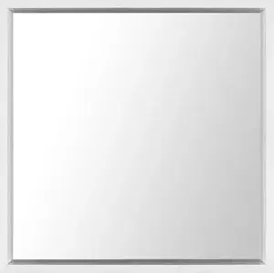Настенное зеркало Beliani BRIGNOLES 50 x 50 см белое