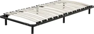 Каркас кровати на ножках Beliani BASIC 90 x 200 см