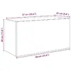 Шкаф для ванной VidaXL 860072 Photo 11