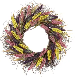 Wreath for door Shumee CANDELARIA 50 cm multicolour