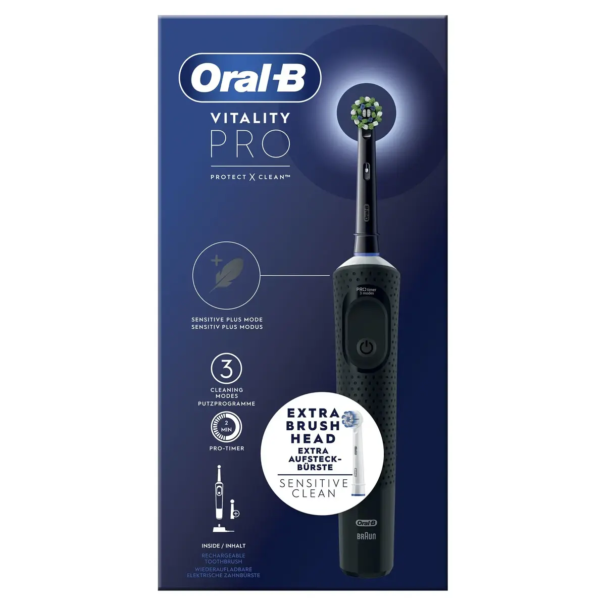 Oral-B Vitality Pro электрическая вращающаяся щетка Photo 3