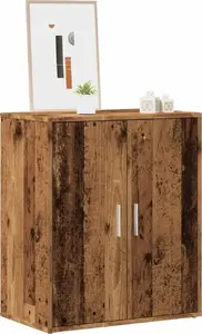 Обувной шкаф VidaXL (модель 856696), черный, 60 x 35 x 70 см